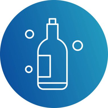   vektör Alkol simgesi illüstrasyonu