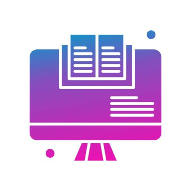 Lcd Simge vektör çizimi