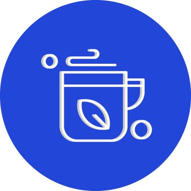 Vektör Kahve Simgesi illüstrasyonu