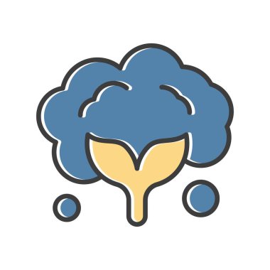 Gıda simgesinin vektör illüstrasyonu