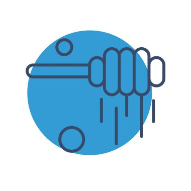  Gıda simgesinin vektör illüstrasyonu