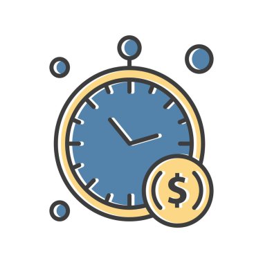 vektör saat resimleme