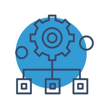 Vektör ayarı Simge illüstrasyonu