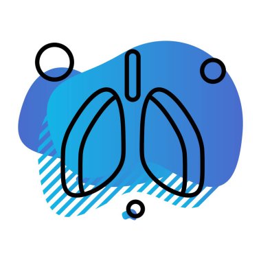 vektör böbrek simgesi illüstrasyonu