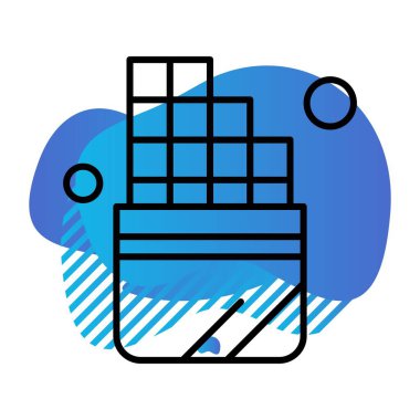 vektör Yüzü Dilek Simgesi 