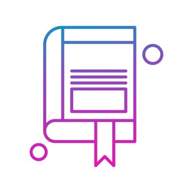 vektör defteri işareti Ico