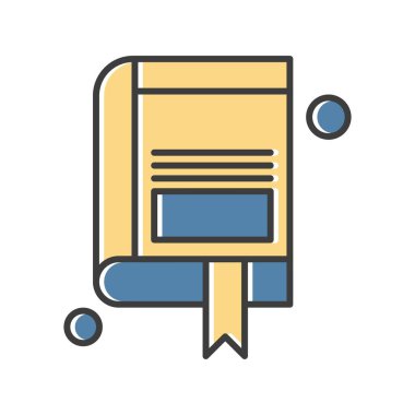 vektör defteri işareti Ico