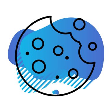 Gıda vektörü illüstrasyon simgesi