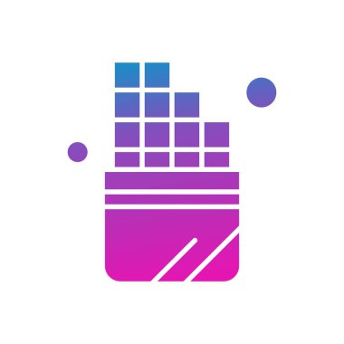 vektör Yüzü Dilek Simgesi 