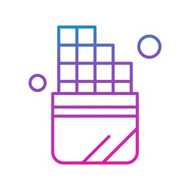 vektör Yüzü Dilek Simgesi 