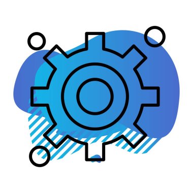 Vektör ayarı Simge illüstrasyonu