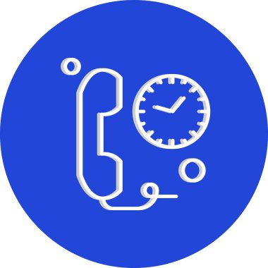 Vektör telefon simgesi illüstrasyonu