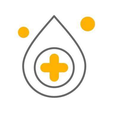 Vektör konumu simge illüstrasyonu