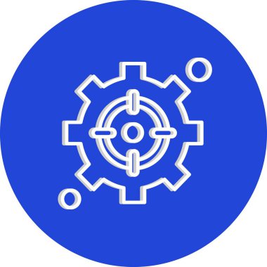 Vektör ayarı Simge illüstrasyonu