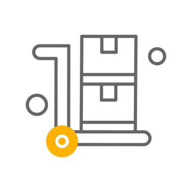 Tramvay Simgesinin vektör çizimi