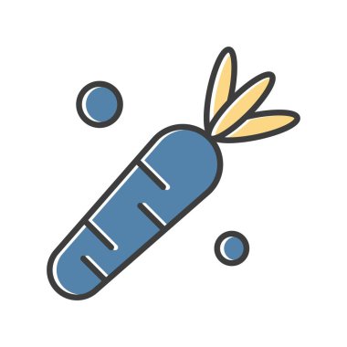 Gıda vektörü illüstrasyon simgesi