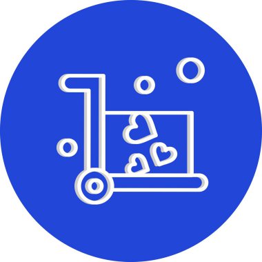 vektör troleybüsü resimlemesi