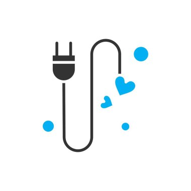  vektör veri kablosu simgesi 