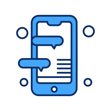  Vektör Mobil simge illüstrasyonu