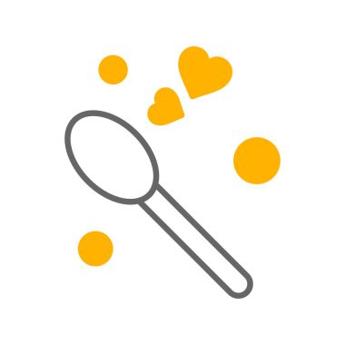 Vektör kaşık resimleme