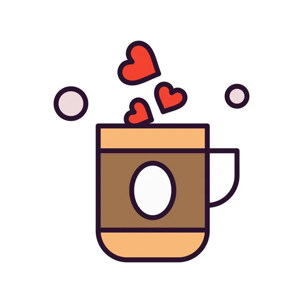 Vector Tea Icon Illustration — Stock Vector