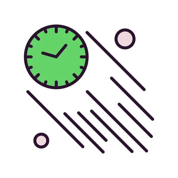 Vector Reloj Rápido Ico — Vector de stock