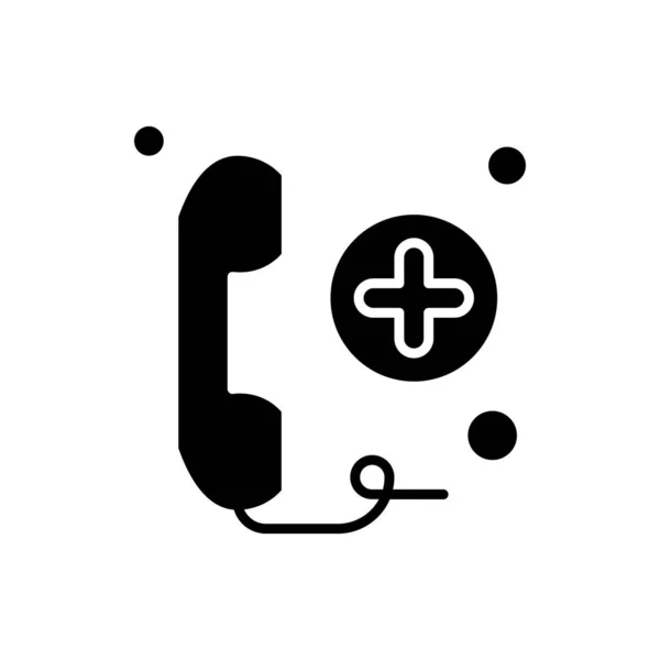 Vektortelefon Icon Illustration — Stockvektor