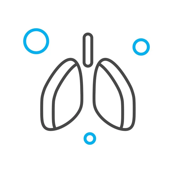 Vector Kidneys Icon Illustration — Stock Vector