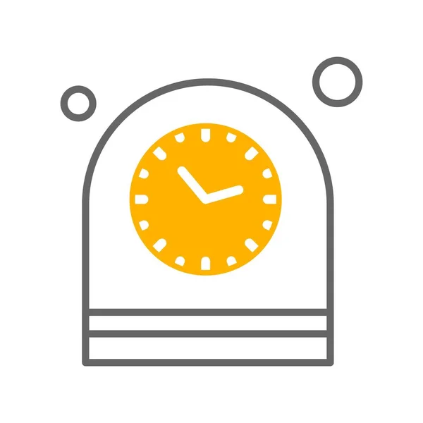 Vector Icono Alarma Ilustración — Archivo Imágenes Vectoriales