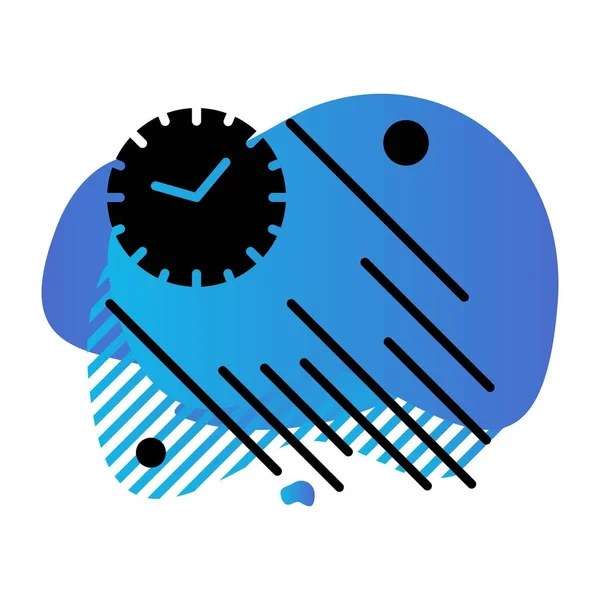 Vector Reloj Rápido Ico — Vector de stock