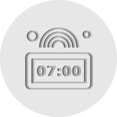 vektör saat resimleme