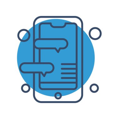  Vektör Mobil simge illüstrasyonu