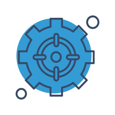 Vektör ayarı Simge illüstrasyonu