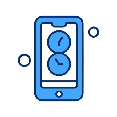 Vektör Mobil simge illüstrasyonu