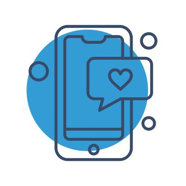 Vektör Mobil simge illüstrasyonu