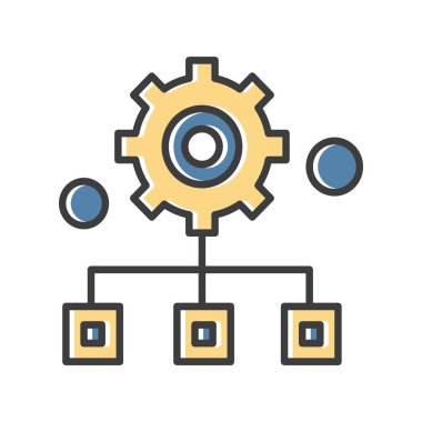 Vektör ayarı Simge illüstrasyonu