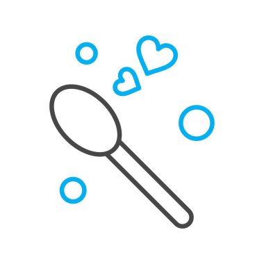 Vektör kaşık resimleme