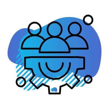 Vektör ayarı Simge illüstrasyonu