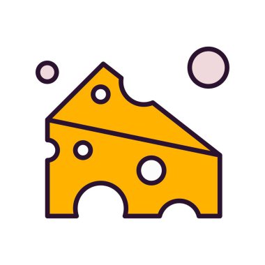 Gıda vektörü illüstrasyon simgesi