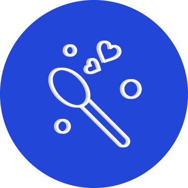 Vektör kaşık resimleme