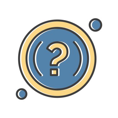 vektör soru işareti ico