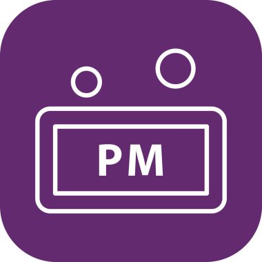 vektör saat resimleme