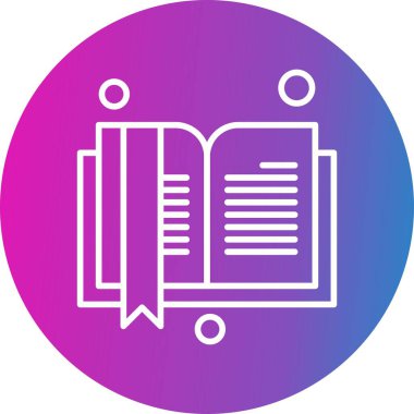 vektör defteri işareti Ico