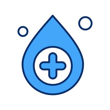 Vektör konumu simge illüstrasyonu