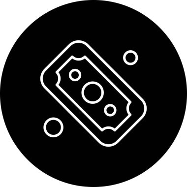 Dolar simgesi vektör illüstrasyonu