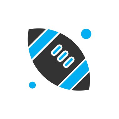 Rugby ikonu illüstrasyonu