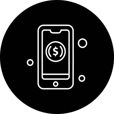  Vektör Mobil simge illüstrasyonu