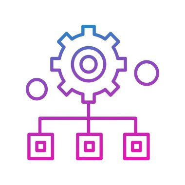 Vektör ayarı Simge illüstrasyonu