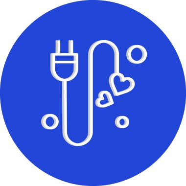  vektör veri kablosu simgesi 