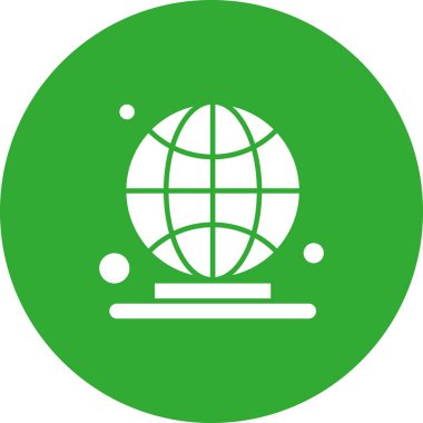 vektör Dünya simgesi illüstrasyonu